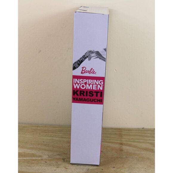New Barbie Inspiring Women Kristi Yamaguchi Doll Collector Edition - Picture 4 of 6